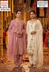 1533 By Ossm Style Viscos Glass Roman Size Combo Kurtis Set
